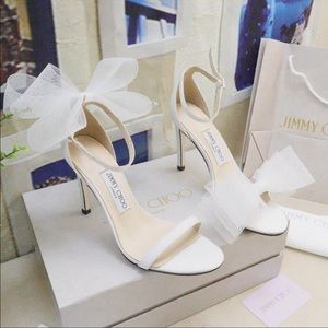 Jimmy Choo Aveline bow heel dupes
